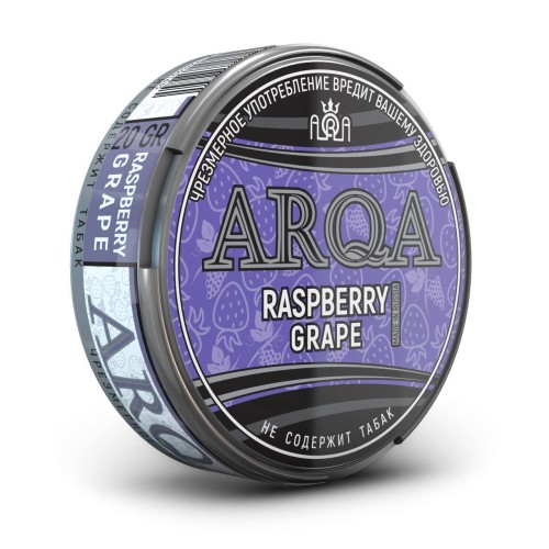 Освежающая сладость Arqa Raspberry Grape: виноград + малина
