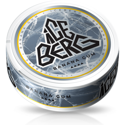 Освежающая жвачка с банановым вкусом Iceberg Освежающая жвачка с банановым вкусом Iceberg