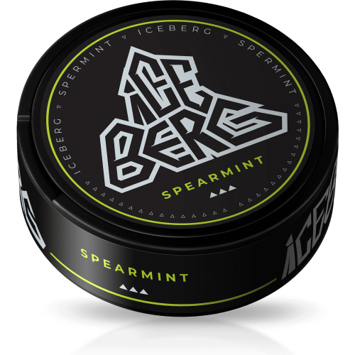 Освежающая жвачка Iceberg Spearmint с мятным вкусом Освежающая жвачка Iceberg Spearmint с мятным вкусом